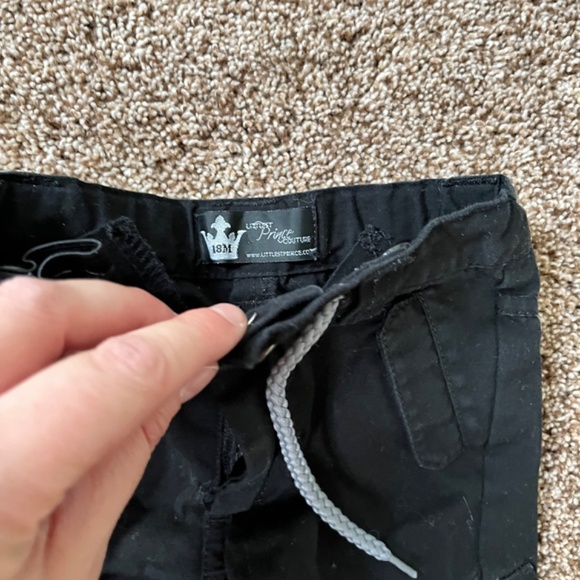 4-Pieces: 2 Button-Downs, 1 Corduroy Pants & 1 Black Pants, Size 18 Months - Picture 5 of 10